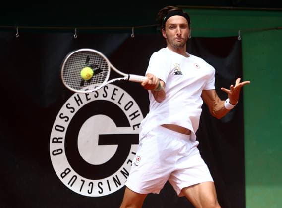 ArthurRINDERKNECH (Grosshesselohe), Pullach bei Muenchen, Tennisclub Grosshesselohe, 23.07.23, Tennis, 1. Bundesliga Herren, TC Großhesselohe vs FTC Palmengarten,