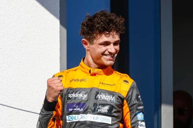 4 Lando Norris (GBR, McLaren F1 Team), F1 Grand Prix of Hungary at Hungaroring on July 23, 2023 in Budapest, Hungary. (Photo by HOCH ZWEI) Budapest Hungary