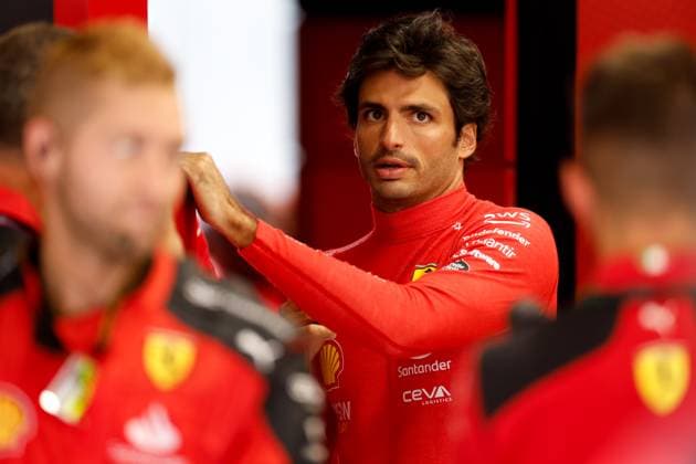 55 Carlos Sainz (ESP, Scuderia Ferrari), F1 Grand Prix of Hungary at Hungaroring on July 23, 2023 in Budapest, Hungary. (Photo by HOCH ZWEI) Budapest Hungary