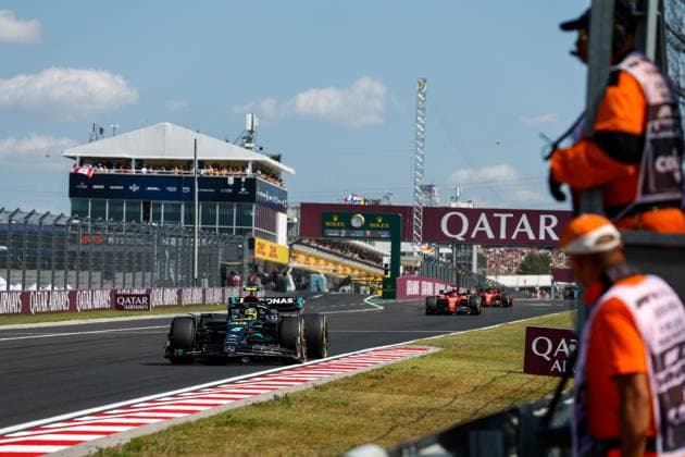 44 Lewis Hamilton (GBR, Mercedes-AMG Petronas F1 Team), F1 Grand Prix of Hungary at Hungaroring on July 23, 2023 in Budapest, Hungary. (Photo by HOCH ZWEI) Budapest Hungary