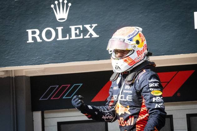 Sieger des GP Ungarn: Max Verstappen (NED, Oracle Red Bull Racing 1) HUN, Formel 1, Hungaroring, Hungary, 23.07.23 HUN, Formel 1, Hungaroring, Hungary, 23.07.23 Budapest