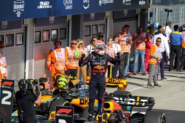 1 Max Verstappen (NLD, Oracle Red Bull Racing), F1 Grand Prix of Hungary at Hungaroring on July 23, 2023 in Budapest, Hungary. (Photo by HOCH ZWEI) Budapest Hungary