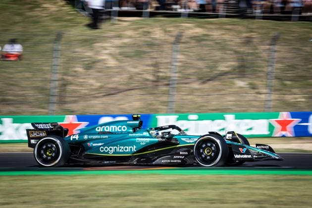 Fernando Alonso (ESP, Aston Martin Aramco Cognizant F1 Team 14) HUN, Formel 1, Hungaroring, Hungary, 23.07.23 HUN, Formel 1, Hungaroring, Hungary, 23.07.23 Budapest