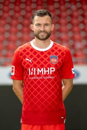 Denis Thomalla (FC Heidenheim, 11), GER, FC Heidenheim 1846, Fussball, 1. Bundesliga, Portraettermin, Spielzeit 2023 2024, 23.07.2023, DFB DFL regulations prohibit any use of photographs as image sequences and or quasi-video., GER, FC Heidenheim 1846, Fussball, 1. Bundesliga, Portraettermin, Spielzeit 2023 2024, 23.07.2023 Heidenheim Copyright: xEibner-Pressefoto SaschaxWaltherx EP_EER