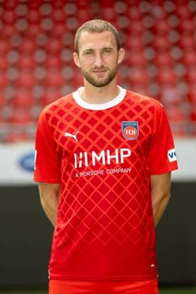 Jonas Foehrenbach (FC Heidenheim, 19), GER, FC Heidenheim 1846, Fussball, 1. Bundesliga, Portraettermin, Spielzeit 2023 2024, 23.07.2023, DFB DFL regulations prohibit any use of photographs as image sequences and or quasi-video., GER, FC Heidenheim 1846, Fussball, 1. Bundesliga, Portraettermin, Spielzeit 2023 2024, 23.07.2023 Heidenheim Copyright: xEibner-Pressefoto SaschaxWaltherx EP_EER