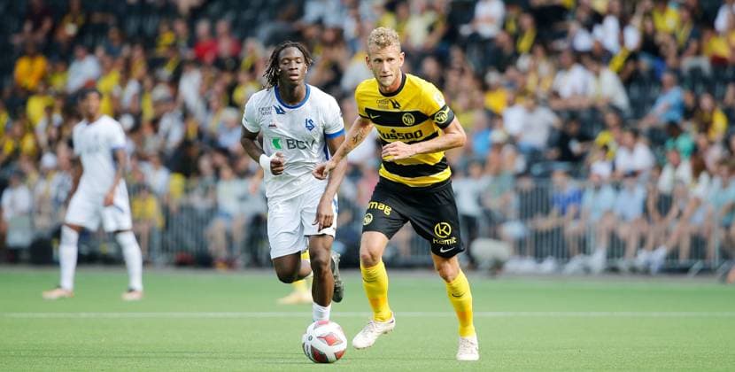 Young Boys - Lausanne Fabian Lustenberger (Young Boys) 23.07. 2023 Wankdorf Stadion Bern , SCHWEIZ , Saison 2023 2024 Fussball Herren Super League BSC Young Boys Bern - FC Lausanne Sport Fabian Lustenberger (Young Boys)