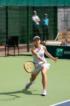 NAO HIBINO (JPN) TENNIS : BNP Parisbas Varsovie Open - WTA250 - 24 07 2023 FrancoisAsal Panoramic  