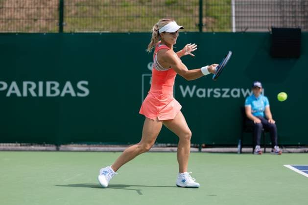 JANA FETT (CRO) TENNIS : BNP Parisbas Varsovie Open - WTA250 - 24 07 2023 FrancoisAsal Panoramic  