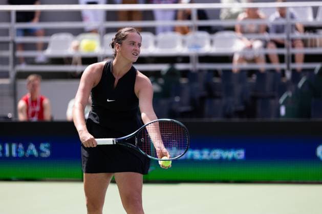 VIKTORIA HRUNCAKOVA (SVK) TENNIS : BNP Parisbas Varsovie Open - WTA250 - 24 07 2023 FrancoisAsal Panoramic  