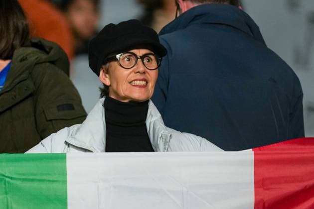 Auckland, New Zealand, July 24th 2023: Italian fan during the FIFA Womens World Cup 2023 Group G football match between Italy and Argentina at Eden Park in Auckland, New Zealand. (Daniela Porcelli SPP)  Copyright: xDanielaxPorcellix xSPPx spp-en-DaPoSp-20230724-DP109452