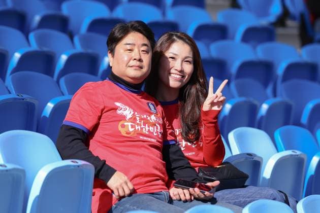 25th July 2023; Sydney Football Stadium, Sydney, NSW, Australia: FIFA Womens World Cup Group H Football, Colombia versus Korea Republic; Korea fans supporting their country  ActionPlus12535103 KevinxManning