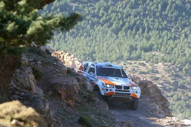 29 th Dakar Rally Germany s Jutta Kleinschmidt drives her BMW X3 during the 2007 Lisbon Dakar rally in Morocco on January 8, 2007. Photo by Michel Maindru Cameleon ABBACAPRESS.COM Morocco  Copyright: xMaindruxPhoto ABACAx 113252_32 MaindruxPhoto ABACAx 113252_32