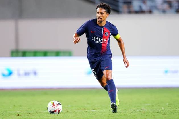 Marquinhos (PSG), JULY 25, 2023 - Football Soccer : Friendly match between Paris Saint-Germain 0-0 Al-Nassr FC at Yanmar Stadium Nagai in Osaka, Japan. Noxthirdxpartyxsales  (224939655)