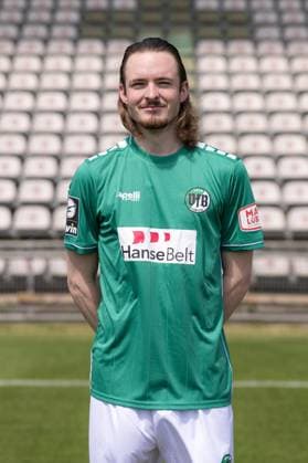 Niklas Kastenhofer; VfB Lübeck, 3.Liga, Porträttermin 2023 2024 Schleswig-Holstein Stadion Lohmühle Copyright: xAgentur54GradFelixxKoenigx