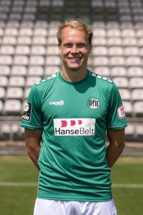 Kimmo Hovi; VfB Lübeck, 3.Liga, Porträttermin 2023 2024 Lübeck Schleswig-Holstein Germany Stadion Lohmühle Copyright: xAgentur54GradFelixxKoenigx