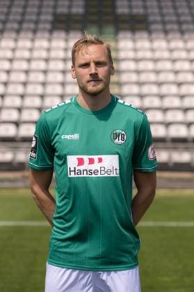 Hanno Behrens; VfB Lübeck, 3.Liga, Porträttermin 2023 2024 Lübeck Schleswig-Holstein Germany Stadion Lohmühle Copyright: xAgentur54GradFelixxKoenigx