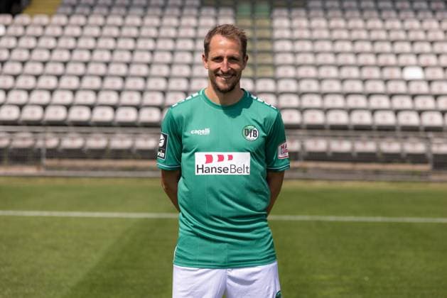 Ulrich Taffertshofer; VfB Lübeck, 3.Liga, Porträttermin 2023 2024 Lübeck Schleswig-Holstein Germany Stadion Lohmühle Copyright: xAgentur54GradFelixxKoenigx