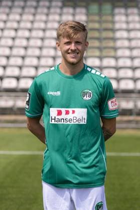 Robin Velasco; VfB Lübeck, 3.Liga, Porträttermin 2023 2024 Lübeck Schleswig-Holstein Germany Stadion Lohmühle Copyright: xAgentur54GradFelixxKoenigx