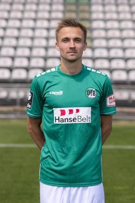 Morten Ruediger; VfB Lübeck, 3.Liga, Porträttermin 2023 2024 Lübeck Schleswig-Holstein Germany Stadion Lohmühle Copyright: xAgentur54GradFelixxKoenigx