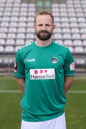 Jan-Marc Schneider; VfB Lübeck, 3.Liga, Porträttermin 2023 2024 Lübeck Schleswig-Holstein Germany Stadion Lohmühle Copyright: xAgentur54GradFelixxKoenigx