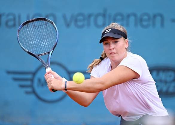 Tennis Frauen ITF Tour AHG BMW Cup Bildechingen 2023 26.07.2023 Carolina Kuhl (GER)