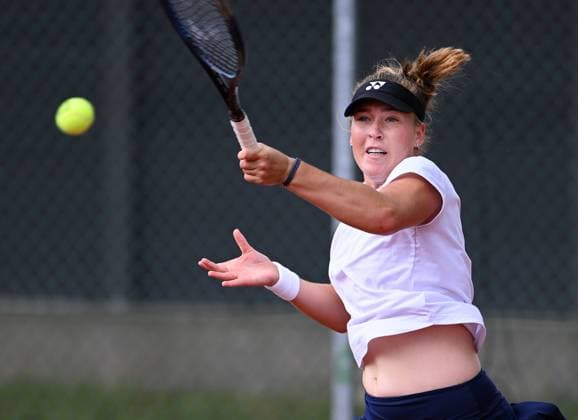 Tennis Frauen ITF Tour AHG BMW Cup Bildechingen 2023 26.07.2023 Carolina Kuhl (GER)