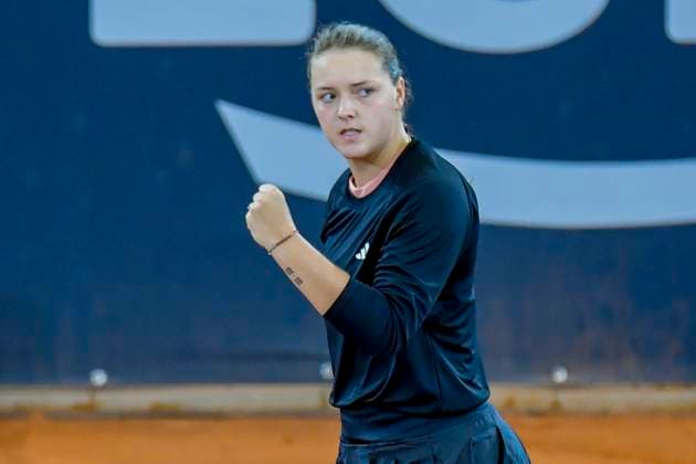 Jule Niemeier GER ballt die Faust 27.07.2023 Tennis Hamburg European Open 2023, , Tennisstadion am Rothenbaum, Hamburg, HH Germany