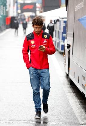 16 Charles Leclerc (MCO, Scuderia Ferrari), F1 Grand Prix of Belgium at Circuit de Spa-Francorchamps on July 27, 2023 in Spa-Francorchamps, Belgium. (Photo by HOCH ZWEI) Spa-Francorchamps Belgium