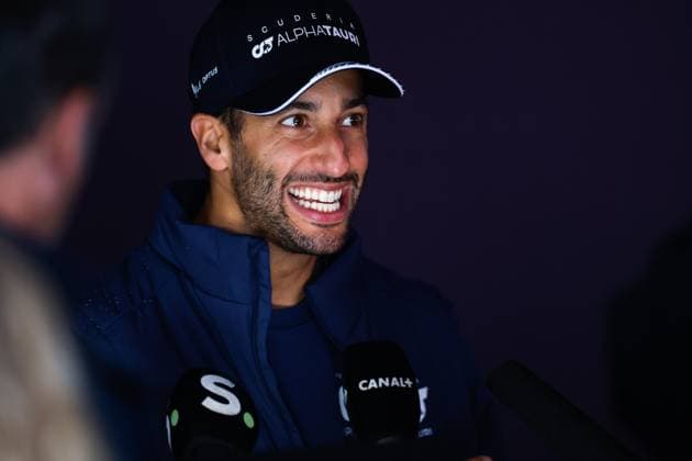 3 Daniel Ricciardo (AUS, Scuderia AlphaTauri), F1 Grand Prix of Belgium at Circuit de Spa-Francorchamps on July 27, 2023 in Spa-Francorchamps, Belgium. (Photo by HOCH ZWEI) Spa-Francorchamps Belgium