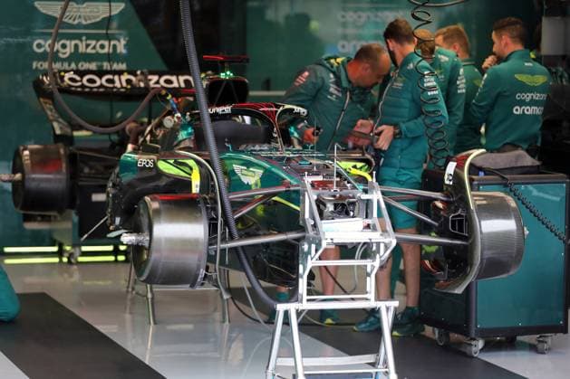 Formel 1 Grosser Preis von Belgien 2023 Aston Martin Formel 1 Team; Aston Martin Formula One Team; Formel 1 Technik; FIA Formel 1 Weltmeisterschaft 2023; Formel 1 2023; Formel 1; Grosser Preis von Belgien 2023; Spa-Francorchamps; Copyright: xBEAUTIFULxSPORTS Bernhardtx
