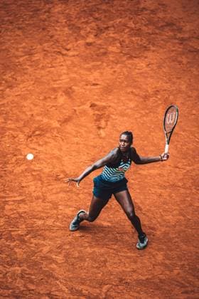 Tennis Frauen WTA, Tennis Damen Tour 250 European Open Hamburg Noma Noha Akugue (GER) vs. Martina Trevisan (ITA) 27.07.2023 Noma Noha Akugue (GER) Hamburg Tennis am Rothenbaum Hamburg Deutschland