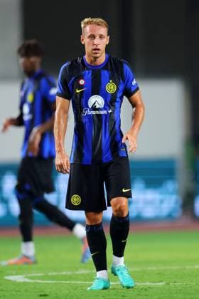 Davide Frattesi (Inter), JULY 27, 2023 - Football Soccer : Friendly match between Al-Nassr FC 1-1 Inter Milan at Yanmar Stadium Nagai in Osaka, Japan.  (225122893)