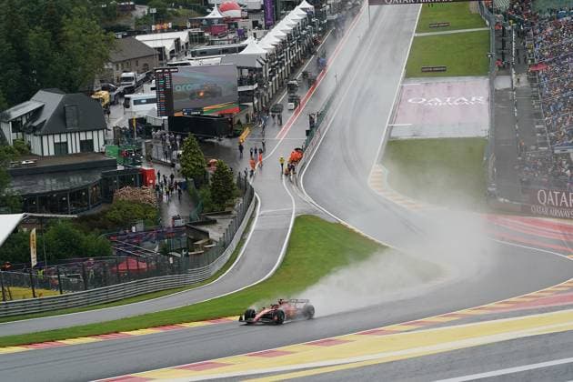 28.07.2023, Circuit de Spa-Francorchamps, Spa-Franchorchamps, FORMULA 1 MSC CRUISES BELGIAN GRAND PRIX 2023 , im Bild Charles Leclerc (MCO), Scuderia Ferrari Spa-Franchorchamps Circuit de Spa-Francorchamps Belgien