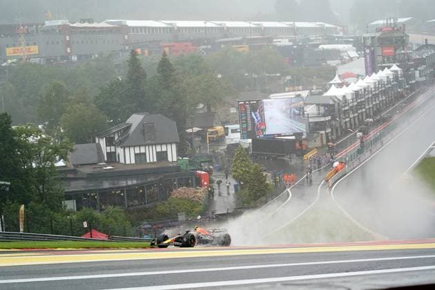 28.07.2023, Circuit de Spa-Francorchamps, Spa-Franchorchamps, FORMULA 1 MSC CRUISES BELGIAN GRAND PRIX 2023 , im Bild Sergio Perez (MEX), Oracle Red Bull Racing Spa-Franchorchamps Circuit de Spa-Francorchamps Belgien