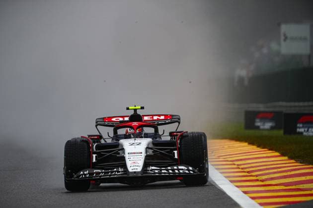 22 Yuki Tsunoda, (JAP) Alpha Tauri, Honda during the Belgian GP, Spa-Francorchamps 27-30 July 2023 Formula 1 World Championship, WM, Weltmeisterschaft 2023.  Copyright: xFedericoxBasile IPAx xipa-agencyx xFedericoxBasile IPAx 0 IPA_IPA39456051