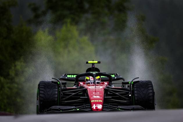 24 Guanyu Zhou (CHN, Alfa Romeo F1 Team Stake), F1 Grand Prix of Belgium at Circuit de Spa-Francorchamps on July 28, 2023 in Spa-Francorchamps, Belgium. (Photo by HOCH ZWEI) Spa-Francorchamps Belgium