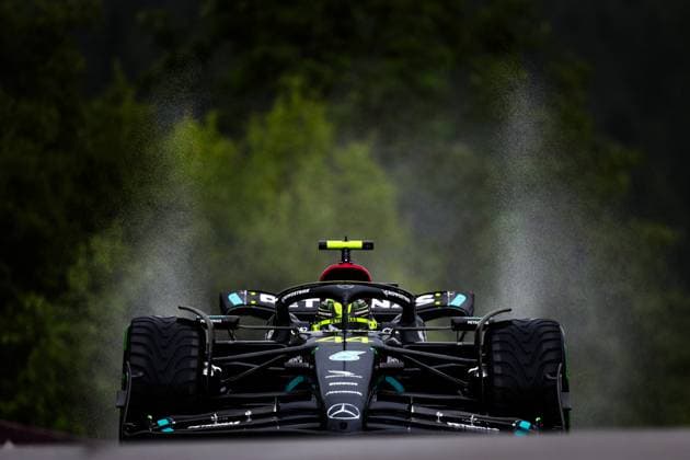 44 Lewis Hamilton (GBR, Mercedes-AMG Petronas F1 Team), F1 Grand Prix of Belgium at Circuit de Spa-Francorchamps on July 28, 2023 in Spa-Francorchamps, Belgium. (Photo by HOCH ZWEI) Spa-Francorchamps Belgium
