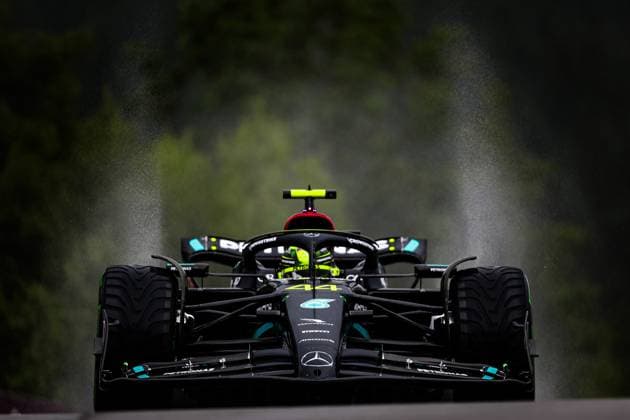 44 Lewis Hamilton (GBR, Mercedes-AMG Petronas F1 Team), F1 Grand Prix of Belgium at Circuit de Spa-Francorchamps on July 28, 2023 in Spa-Francorchamps, Belgium. (Photo by HOCH ZWEI) Spa-Francorchamps Belgium