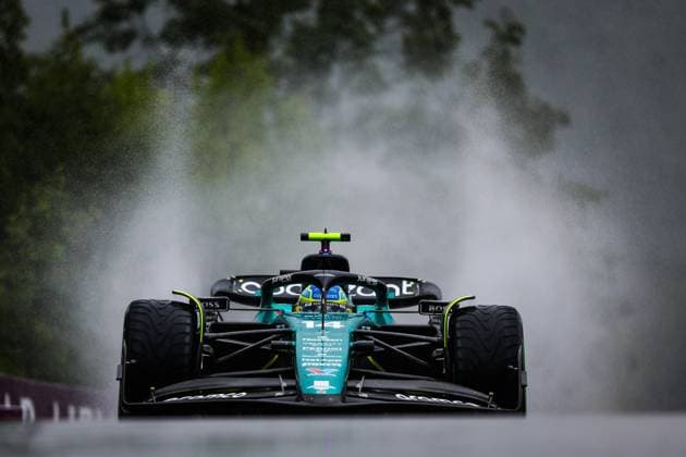 14 Fernando Alonso (ESP, Aston Martin Aramco Cognizant F1 Team), F1 Grand Prix of Belgium at Circuit de Spa-Francorchamps on July 28, 2023 in Spa-Francorchamps, Belgium. (Photo by HOCH ZWEI) Spa-Francorchamps Belgium