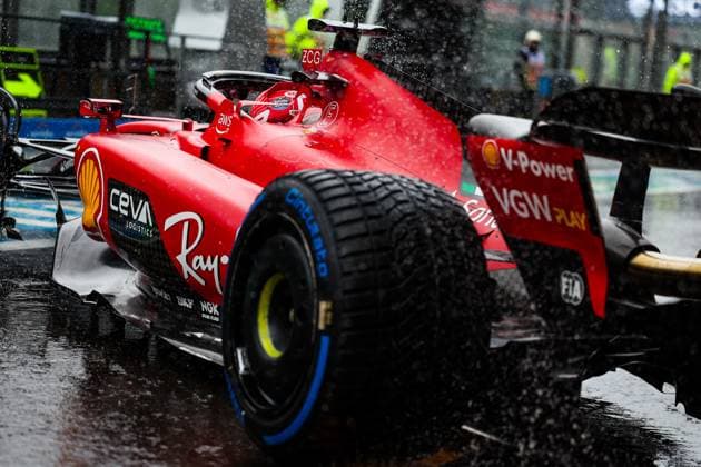 16 Charles Leclerc (MCO, Scuderia Ferrari), F1 Grand Prix of Belgium at Circuit de Spa-Francorchamps on July 28, 2023 in Spa-Francorchamps, Belgium. (Photo by HOCH ZWEI) Spa-Francorchamps Belgium