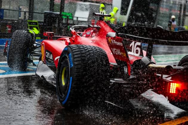 16 Charles Leclerc (MCO, Scuderia Ferrari), F1 Grand Prix of Belgium at Circuit de Spa-Francorchamps on July 28, 2023 in Spa-Francorchamps, Belgium. (Photo by HOCH ZWEI) Spa-Francorchamps Belgium
