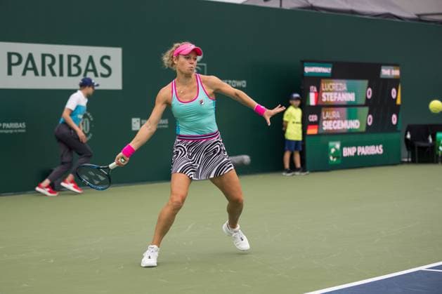 LAURA SIEGEMUND (GER) TENNIS : BNP Paribas Varsovie Open - WTA250 - 28 07 2023 FrancoisAsal Panoramic  