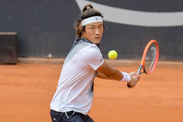 Zhizhen Zhang CHN 28.07.2023 Tennis Hamburg European Open 2023, , Tennisstadion am Rothenbaum, Hamburg, HH Germany