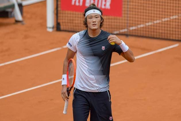 Zhizhen Zhang CHN 28.07.2023 Tennis Hamburg European Open 2023, , Tennisstadion am Rothenbaum, Hamburg, HH Germany