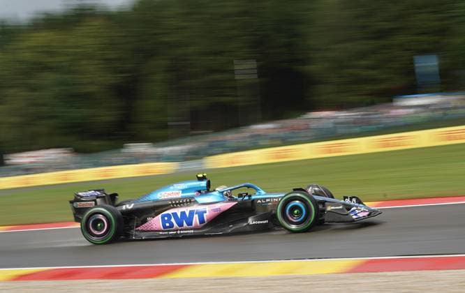 FORMULA 1 MSC CRUISES BELGIAN GRAND PRIX 2023 28.07.2023, Circuit de Spa-Francorchamps, Spa-Franchorchamps, FORMULA 1 MSC CRUISES BELGIAN GRAND PRIX 2023 , im Bild Pierre Gasly (FRA), BWT Alpine F1 Team