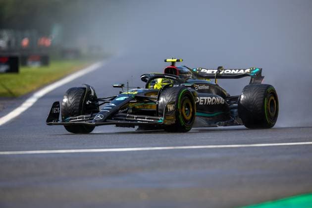 Belgian Grand Prix Formula One 2023 SPA-FRANCORCHAMPS, BELGIUM - JULY 28 : Hamilton -Qualif-during the Belgian Grand Prix Formula One Spa Francorchamps on July 28, 2023 in Spa-Francorchamps, Belgium, 28 07 2023 Spa-Francorchamps Belgium  Copyright: xBbx