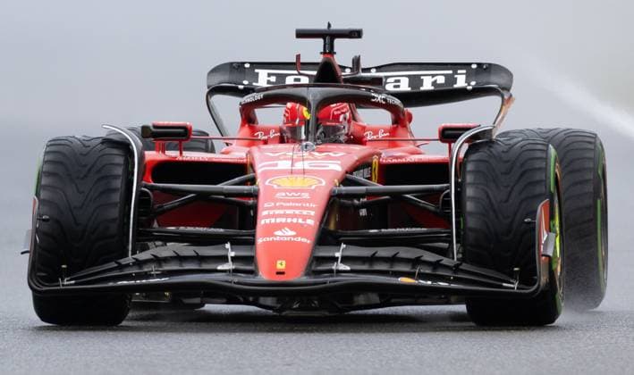 Scuderia Ferrari Monegasque rider Charles Leclerc pictured in action during the qualification session at the Grand Prix F1 of Belgium race, in Spa-Francorchamps, Friday 28 July 2023. The Spa-Francorchamps Formula One Grand Prix takes place this weekend, from July 28th to July 30th. BENOITxDOPPAGNE  x71230561x