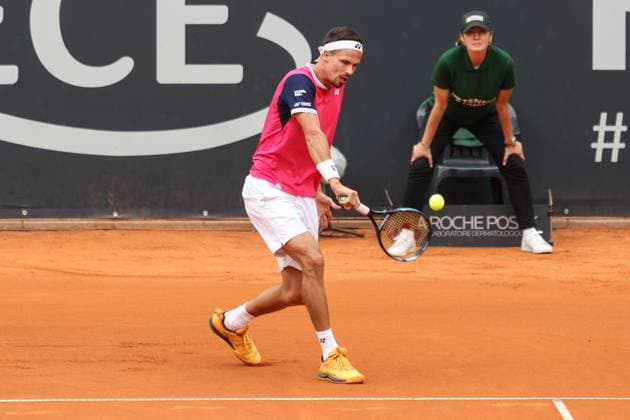 Tennis: European Open 2023, Herren, Hamburg, 28.07.2023 Zhizhen Zhang (CHI) - Daniel Altmaier (GER) Hamburg Germany