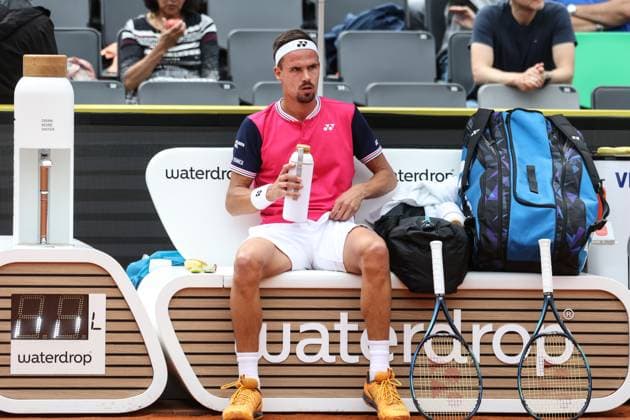 Tennis: European Open 2023, Herren, Hamburg, 28.07.2023 Zhizhen Zhang (CHI) - Daniel Altmaier (GER) Hamburg Germany