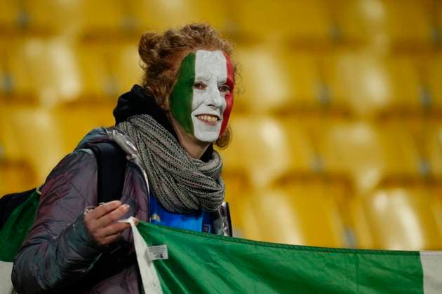 Sweden v Italy: Group G - FIFA Women s World Cup Australia & New Zealand 2023 Italian supporter prior the FIFA Women s World Cup Australia & New Zealand 2023 Group G match between Sweden and Italy at Wellington Regional Stadium on July 29, 2023 in Wellington, New Zealand. Wellington New Zealand  Copyright: xJosexBretonx originalFilename:breton-swedenvi230729_npUk9.jpg